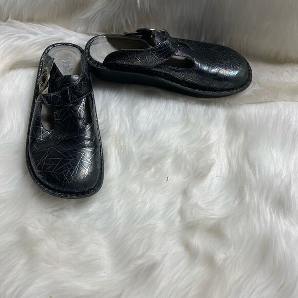 Alegria Classic laser tag Clogs adjustable side buckle EUR Size 39 - Picture 4 of 11